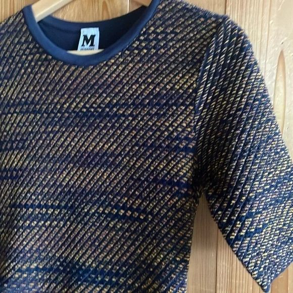 Missoni M knit pleated fit and flare dress sz 44 - Picture 2 of 9